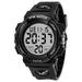 Multifunctional Waterproof Electronic Watch For Male Students Universal Chronograph Alarm Clock Glow-in-the-dark Test Watch_voghion.com