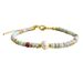 Artistic Retro Stone Disc Stone Beaded Retro Fashionable Bracelet Temperament Female_voghion.com