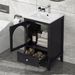 20" Bathroom Vanity With Sink, Bathroom Cabinet With Soft Closing Glass Door, A Drawer_voghion.com