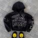 Retro Y2K Zip-Up Hoodie – Oversized Streetwear Pullover mit trendigem Print, Unisex Casual Wear_voghion.com
