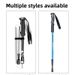 Kuangtu Ultra-light Telescopic Folding Trekking Pole Hiking Walking Stick Women Outdoor Gear Carbon-free_voghion.com