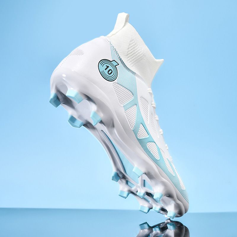 New High-Top Broken Professional Training With Long Spikes, Large Size Men's Football Boots_voghion.com