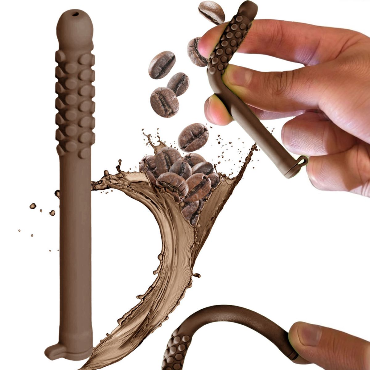 Essential Oil Breather Breathable Chewable Silicone Stick With Essential Oils_voghion.com