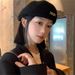 2025 Autumn Winter New Beret For Women, Face Slimming, Reversible Forward Hat, Korean Style, Large Head Circumference,_voghion.com