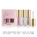 3-Piece Set Of Large-Brush Mirror Finish Lip Gloss - Shimmery Lip Oil & Lip Glaze With Pearlescent Sheen, Hydrating Formula, Fine Glitter Particles_voghion.com