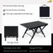 New Aluminum Alloy Adjustable Speed Open IGT Outdoor Lightweight Portable Camping Tactical Folding Table_voghion.com