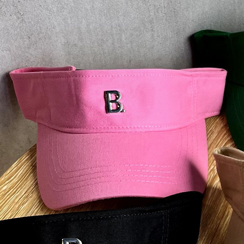 Unschlagbare Qualität Jichu Sports Empty Top Damen Sommer Koreanische Ausgabe Hardware B Standard Baseball Outdoor Laufen Sonnenschutz Hut Kopflos_voghion.com