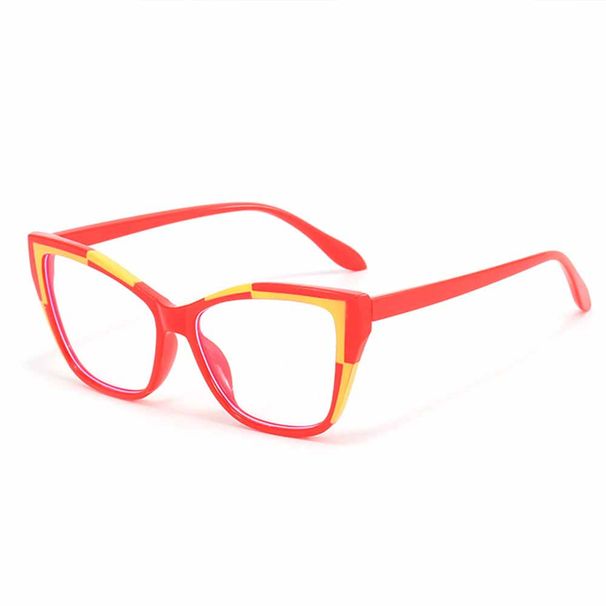 Madingi LNFCXI moteriški vintažiniai anti mėlyni šviesiai katės akių rožiniai akiniai moterims vyrams Prekės ženklo dizaineris madingas trumparegystės rėmelis_voghion.com