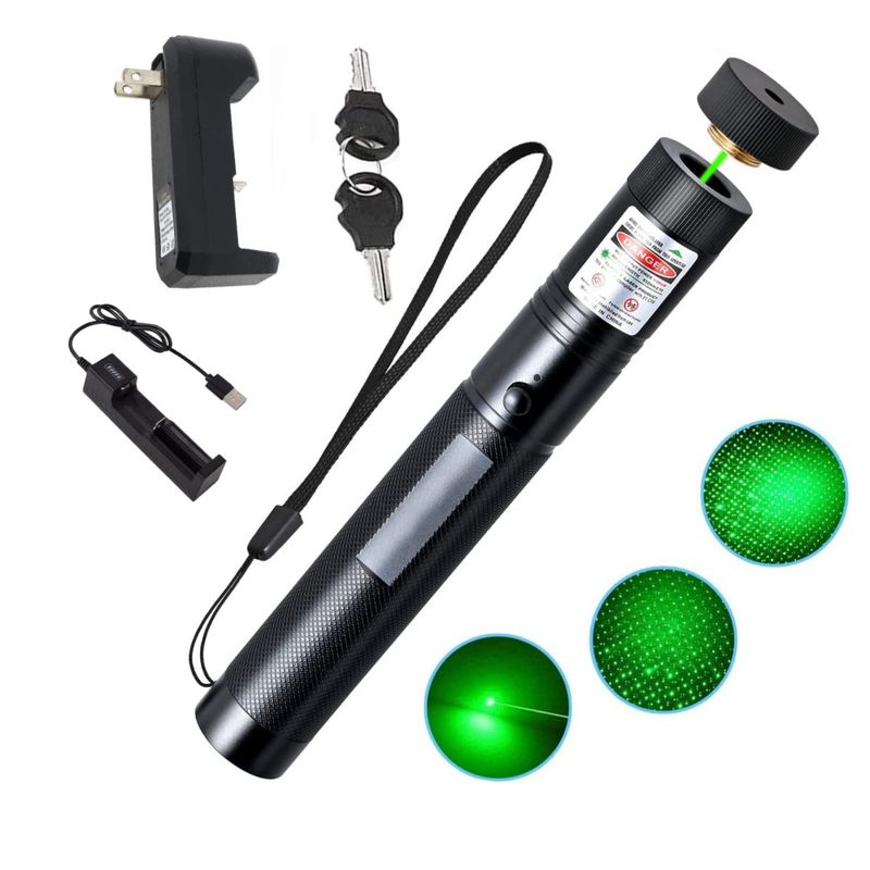 303 udendørs high-power grønt og rødt lys fuld himmel stjerne laser pen sand bord salg lommelygte belysning_voghion.com