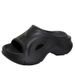 Flat slippers with arch support and orthotic function, worn outside with a high-grade feeling, stepped on with soft soles_voghion.com
