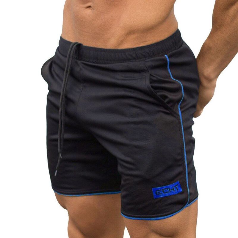 Men's Sports Training Bodybuilding Jogging Shorts Workout Fiess GYM Short Pants_voghion.com