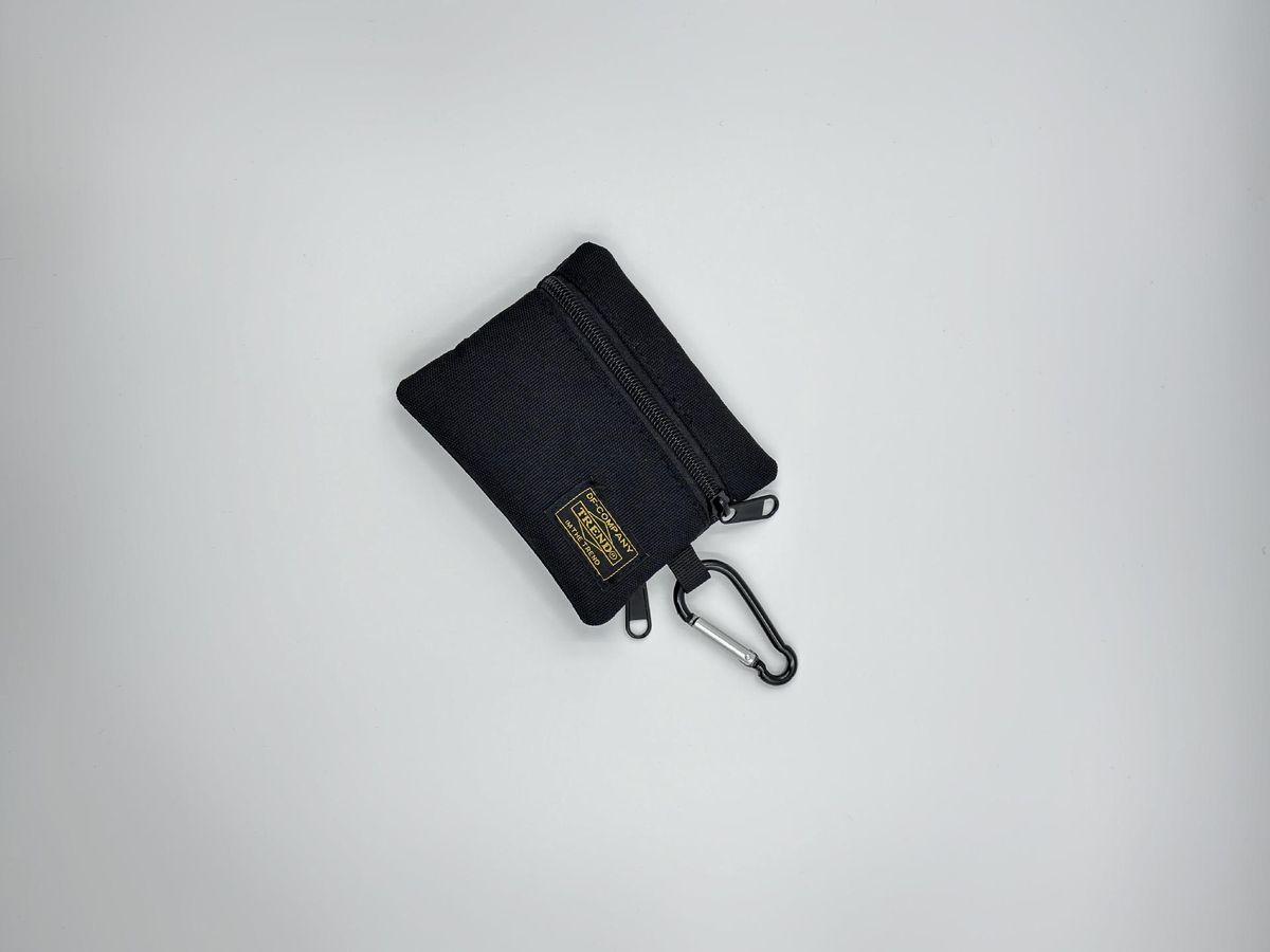 Urban Utility Pouch – Organizer in nylon streetwear per carte e oggetti essenziali (unisex, tracolla staccabile, impermeabile, leggero, design a 2 pieghe)_voghion.com