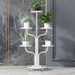 Indoor Iron Art Multi-layer Flower Stand New High-end Luxury Style For Home Use_voghion.com