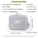 Borsa a tracolla grande capacità portatile in pelle PU per DJI Mini 5 Pro Drone RC 2/RC-N3 Kit telecomando_voghion.com