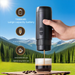 Set da caffè italiano portatile, macchina per caffè espresso elettrica, estrazione a capsule, piccolo ufficio domestico all'aperto_voghion.com