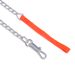Leash Red Chrome-Plated Dog Walking Rope Pet Anti-Bite Durable Iron Chain_voghion.com