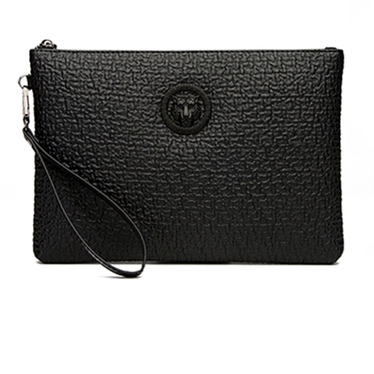 2023 Hot Sale Mann Handtasche Geldbörsen Reißverschluss Lange Leder Geldbörse_voghion.com