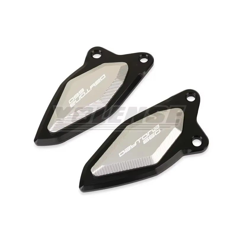 For Daytona 660 2025 2024 CNC Aluminum Footrest Heel Guard | Rearsets Foot Peg Protector Anti-Slip Heavy-Duty Motorcycle Parts_voghion.com