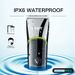 LED Display T Professional Hair Trimmer USB Charge Adjustable IPX7 for Men Beard Steel Electric Facial Cutting Machine Barber_voghion.com