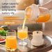 Muju Portable Juicer Small Household Multifunctional Juice Extractor Wireless Charging Fruit Juicing Cup Light Green_voghion.com