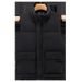 Gilet trapuntato leggero da uomo con collo alto, caldo giubbotto invernale imbottito senza maniche per abbigliamento casual (nero/rosso/beige/blu, taglie dalla M alla 5XL)_voghion.com