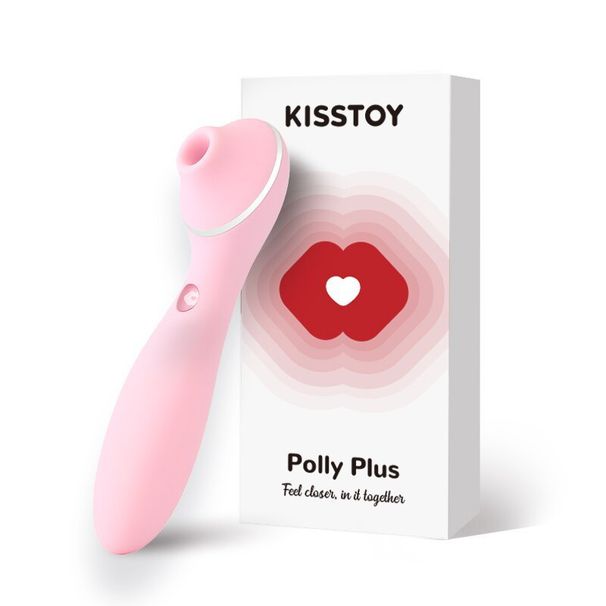 Eros Lab KisToy Polly Massaggiatore per donne, Vibratore per succhiare il punto G, Vibratore riscaldante di terza generazione_voghion.com