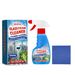 Jakehoe Glass Foam Cleaner Household Decontamination Window Mirror Glass Door Grease Fingerprint Cleaner_voghion.com