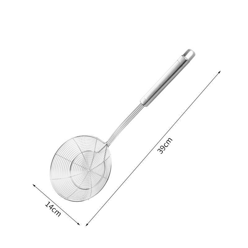 Colino a cucchiaio OXO Spider - Acciaio inossidabile | Testa in nylon | Utensile da cucina | UE_voghion.com