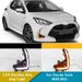 2PCS LED Tagfahrlicht Für Toyota Yaris 2020 2021 2022 12V Dynamische Blinker Gelb Signal Relais Auto DRL tag Licht Nebel Lampe_voghion.com