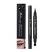 Cosmetic Pattern Embellished Stamp Long-lasting Natural Waterproof Quick-drying Non-smudging Dual-tip Eyeliner Pen_voghion.com