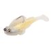 Esca artificiale Dieci colori Esca morbida in silicone Mini T Tail Piombo Pesce 6cm8g Anti-sospeso Pesce che salta sul fondo Esca per spigole con bocca rovesciata_voghion.com