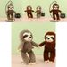 Sloth Cute Plush Adorable Keychain And Bag Charm Perfect For And Kids Adults_voghion.com