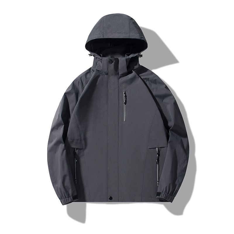 Nuovo paio di pantaloni da assalto da uomo e da donna, sportivi all'aperto, alla moda, con cappuccio, monostrato, traspiranti, impermeabili_voghion.com
