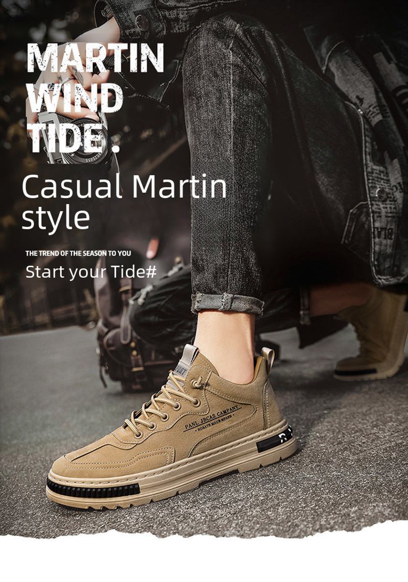 Breathable Autumn Men's Work Boots_voghion.com