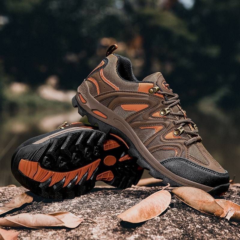 Herren Mesh-Wanderschuhe Outdoor-Laufschuhe Reise rutschfeste Freizeit-Wanderschuhe_voghion.com