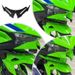 Motorcycle Front Fairing Winglets Aerodynamic Wing Shell Cover Protection Guards Kit For NINJA 500 For NINJA500 2024 2025_voghion.com
