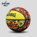 Spalding Kindergarten Taglia 4 Pallacanestro per bambini Studenti Serie Divertimento Gomma Resistente per Esterni 84-783Y4 Colore_voghion.com