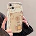 For 3D Wave Case For I16 15 14 13 12 11 PRO MAX XR XS X 8 7 6 6S PLUS Quakeproof Cute Anime Orange Capybara Case_voghion.com