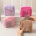 Makeup Tools & Accessories Dopamine Color Tofu Bag Large Capacity Portable Mesh Small Cosmetic Bag Lipstick Storage Bag Mesh Sanitary Napkin Bag_voghion.com