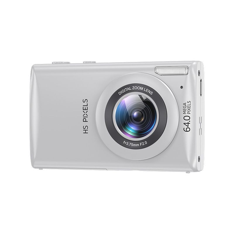 Jauna vecmodīga digitālā studentu ballīte bezspoguļa kamera, sākuma līmeņa maza ceļojumu pašbildes karšu mašīna_voghion.com