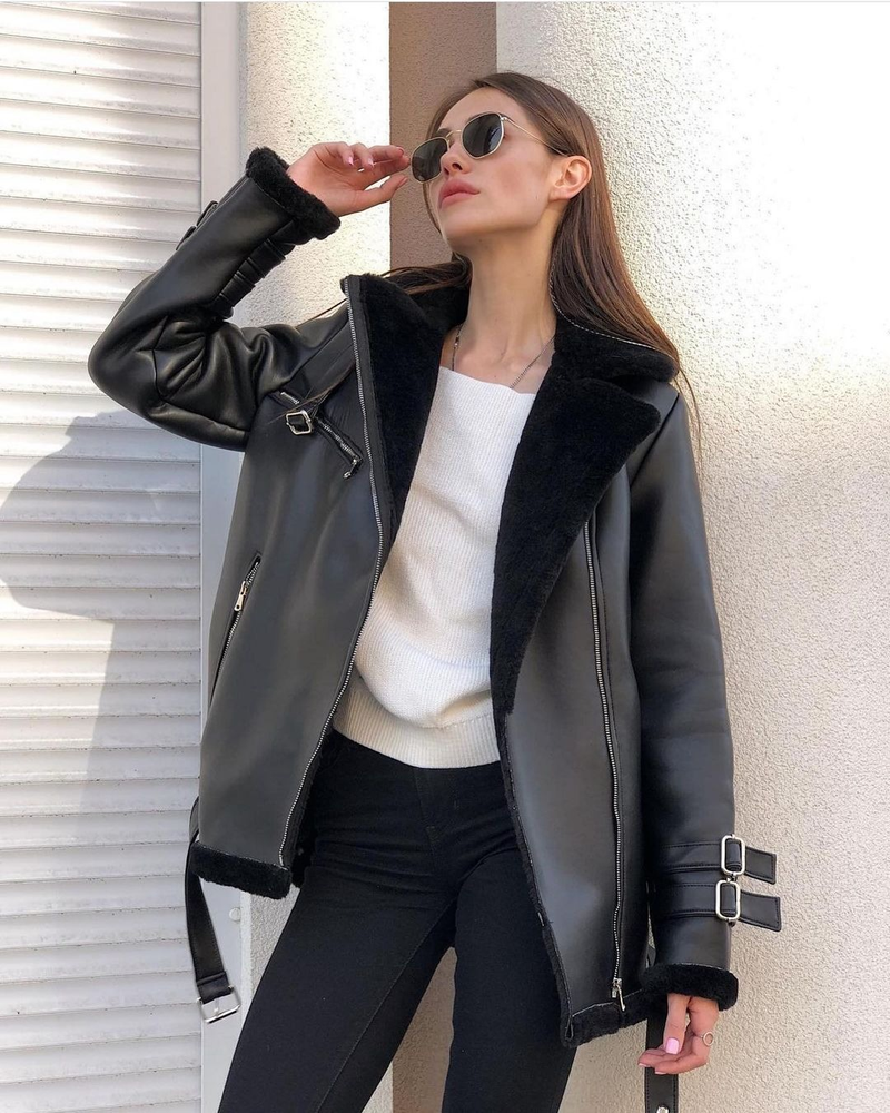 Frauen wildleder revers reißverschluss strickjacke mode frauen langarm einfarbig mantel frauen_voghion.com