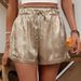 Women's Clothing Solid Color Loose Casual Fashion Shorts_voghion.com