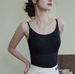 Vest Spring Summer Women Plus Size Inner Camisole Bra Integrated Fixed Chest Pad Base Shirt Slimming Beautiful Back_voghion.com