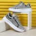 Sneakers alte con suola glitterata, spesse e taglie forti, lucide, versatili, alla moda, comode e alla moda, stile coppia, 25ss_voghion.com