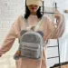 Personalized Name Cute Kavay Artificial Fur Mini Rabbit Ears Female Travel Shoulder Bag Plush Backpack 241122_voghion.com