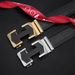 New casual automatic buckle versatile leather alloy men's belt, trousers belt_voghion.com