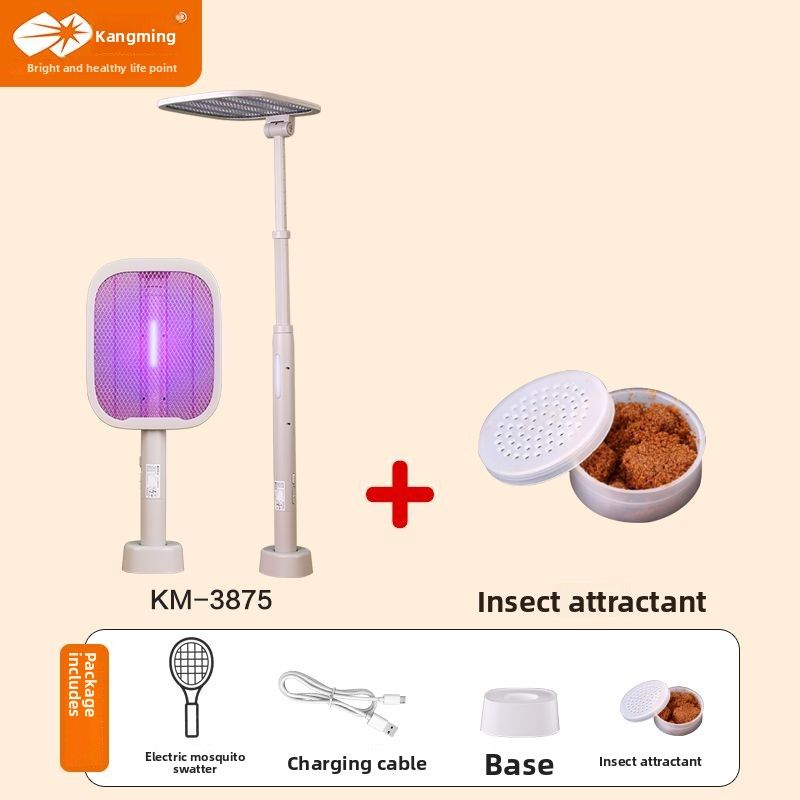 Kangming Hochspannungs-Einziehbare wiederaufladbare automatische Killerlampe 2025 Neues Modell Mückenschutz-Magiegerät_voghion.com