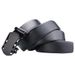 New Hot Selling Belt Hot Selling Black Sports Car Automatic Buckle Men's Belt Wrapped Edge Belt Head Temperament Versatile_voghion.com