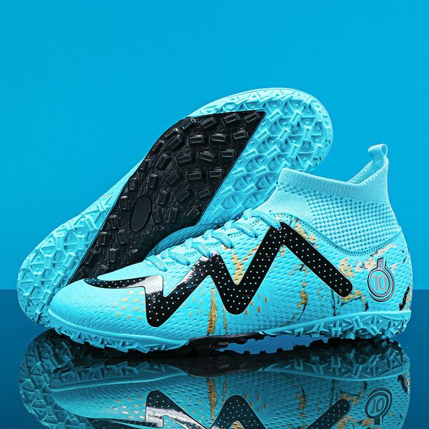 Futbola apavi Vīriešu, pieaugušu pusaudžu studentu, nolauzti nagi, treniņu kedas ar zāli_voghion.com