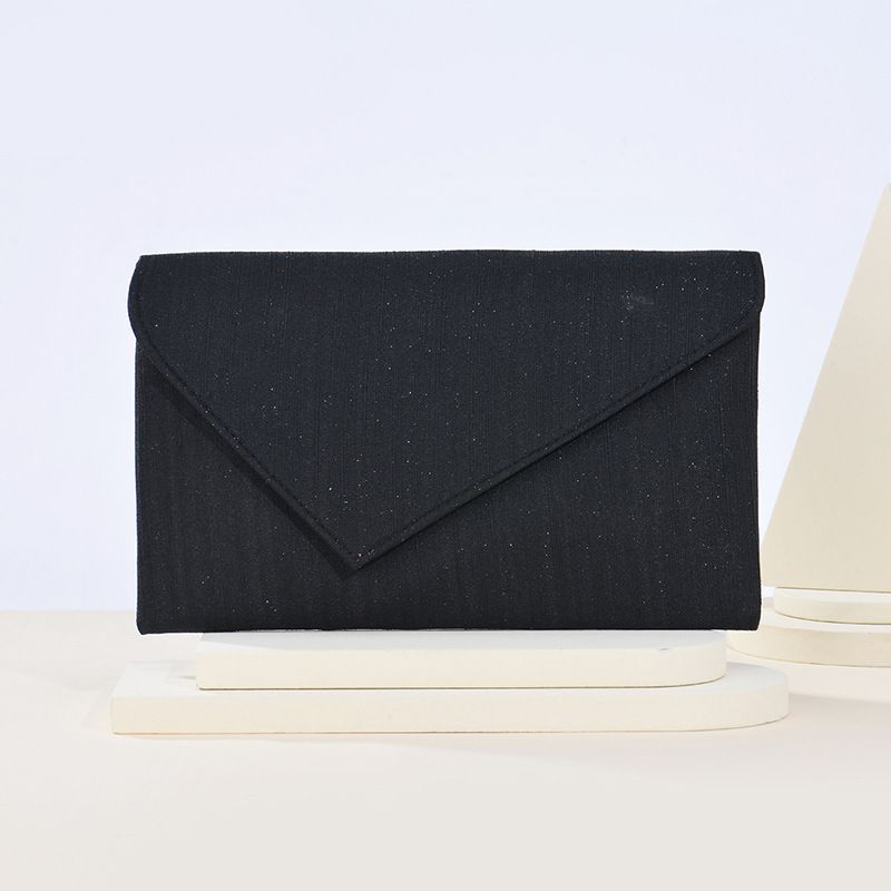 Borsa a busta in pelle PU, tinta unita, per banchetti, borsa da sera retrò, a mano, a pois_voghion.com
